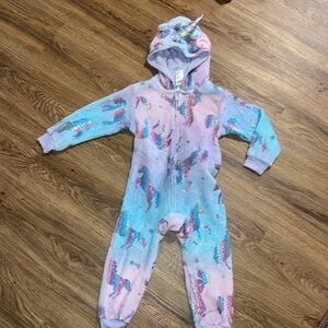 PJ PLACE 4T unicorn onesie costume